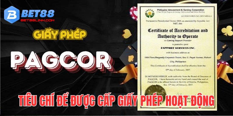 Tiêu chí cần có để được chứng nhận kinh doanh hợp pháp